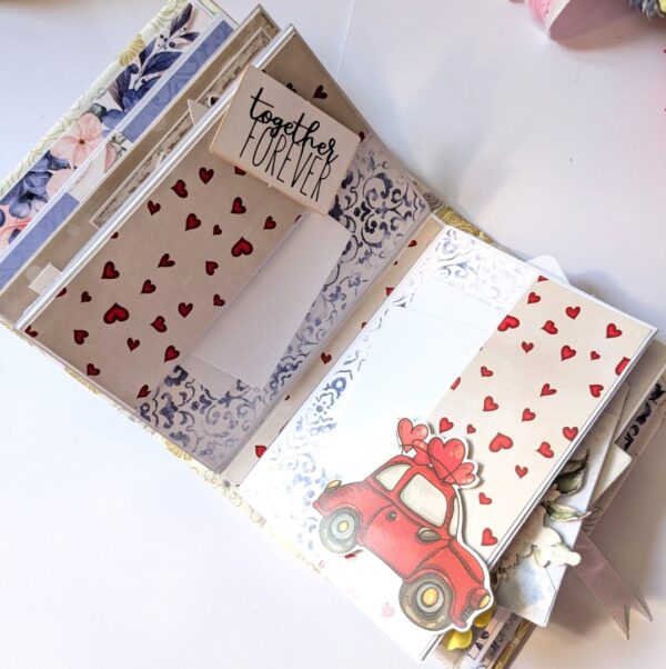 Birthday Mocktails mini scrapbook