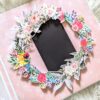 Quilled Corner Birthday Handmade Greeting Card Quilled Corner Birthday Handmade Greeting Card