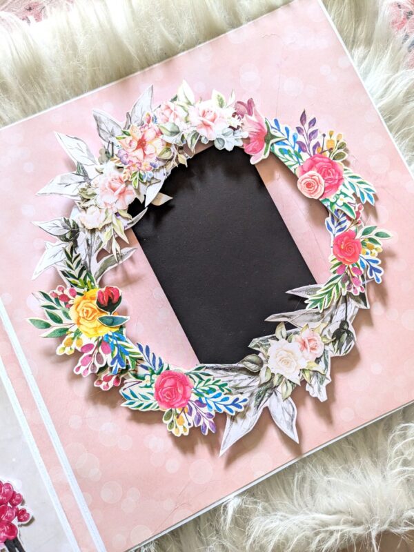 Quilled Corner Birthday Handmade Greeting Card Quilled Corner Birthday Handmade Greeting Card