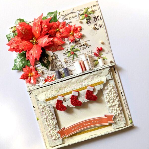 Christmas Room Miniature Greeting Card image Christmas Room Miniature Greeting Card image