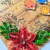 Quilled Flower Reindeer New Year Greeting Card image Quilled Flower Reindeer New Year Greeting Card image