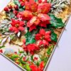 Poinsettias Handmade Christmas New Year Card image Poinsettias Handmade Christmas New Year Card image
