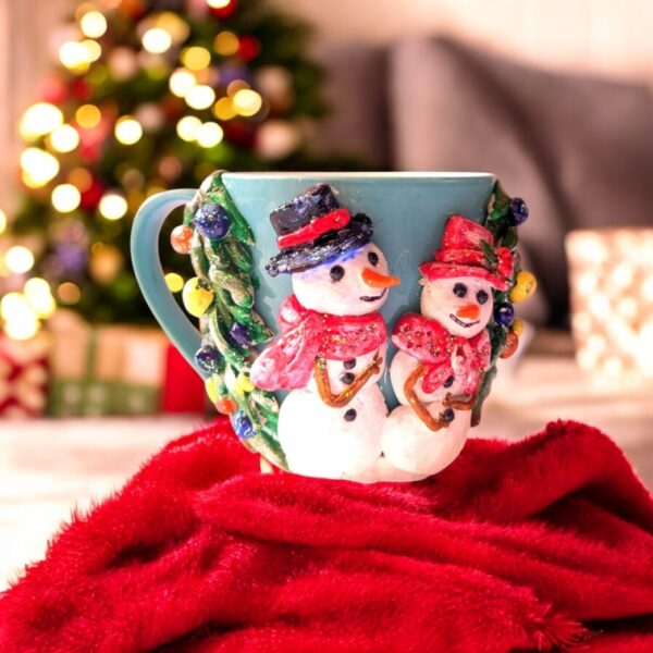 PXL_20241201_100443009-Photoroom Snowman with Christmas Tree Mug