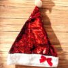 PXL_20241201_101125204-Photoroom Red Green Flip Sequin Santa Cap with Bow