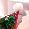 PXL_20241201_101435096-Photoroom Red Green Flip Sequin Santa Cap with Holly Leaves