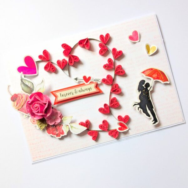 PXL_20250105_073808121 Too Much Love Quilled Greeting Card