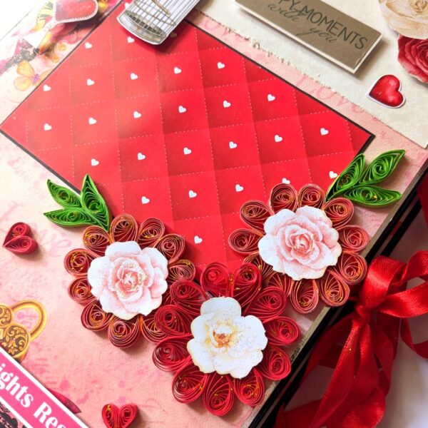 A4 size Happy Anniversary Scrapbook image A4 size Happy Anniversary Scrapbook image