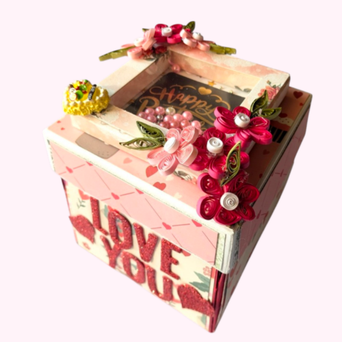 Shaker Love and Birthday Explosion Box image