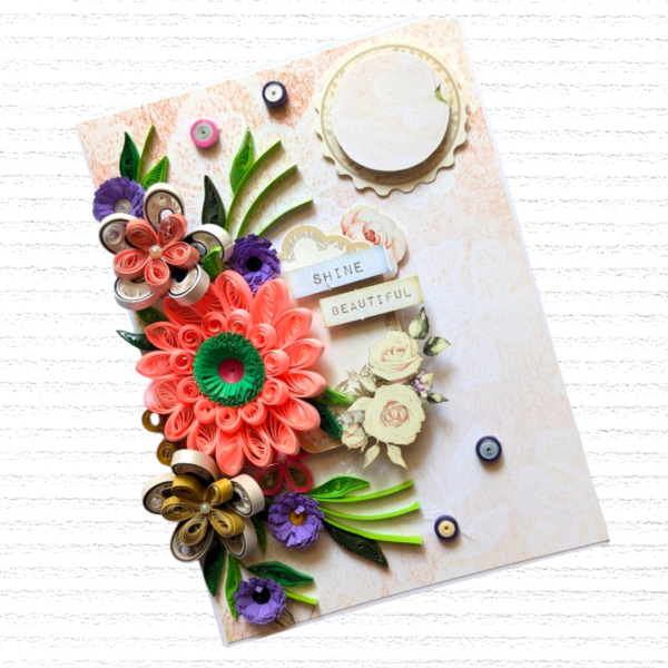 PXL_20250223_053934777-Photoroom-1 Sparkling Pinks Quilled Flowers Card