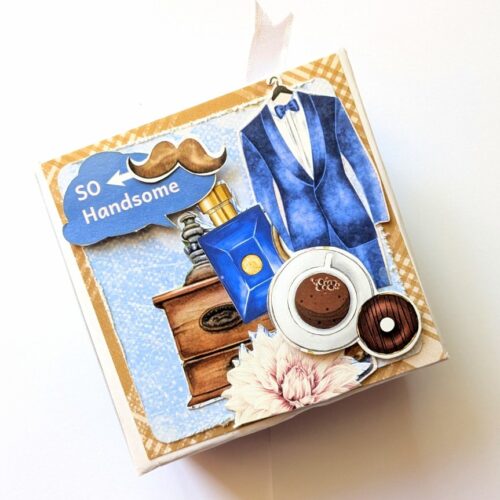 Male Themed Pocket Mini Scrapbook