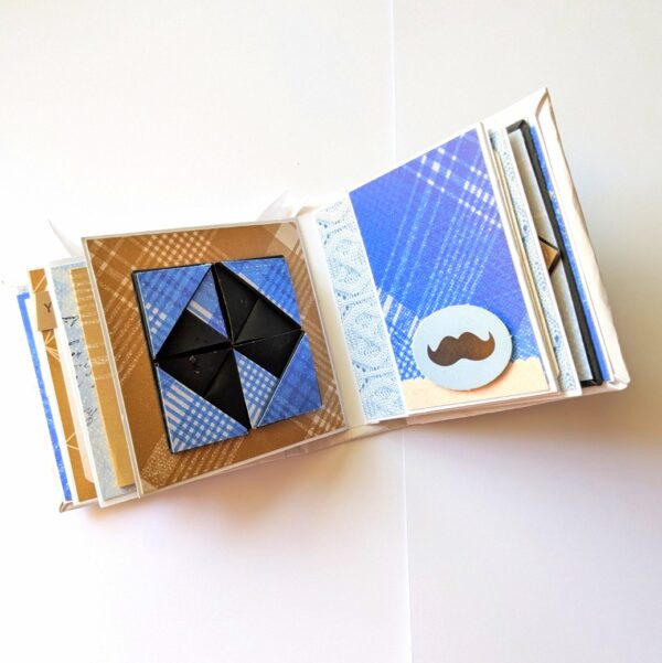 PXL_20250323_100113811 Male Themed Pocket Mini Scrapbook