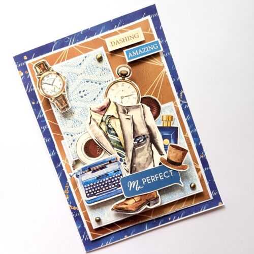 Male Themed Handmade Greeting card