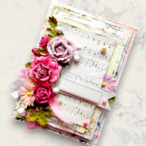 PXL_20250329_091756744-Photoroom-5 Floral Fusion pink handmade greeting card