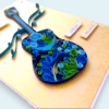 PXL_20250331_094236045-Photoroom-6 Quilled Guitar Handmade Greeting card