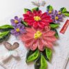 Colorful Variety Flowers Greeting Card image