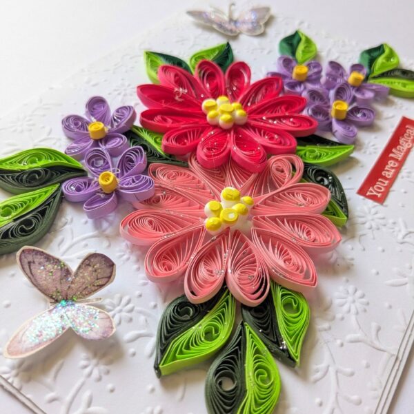 Colorful Variety Flowers Greeting Card image