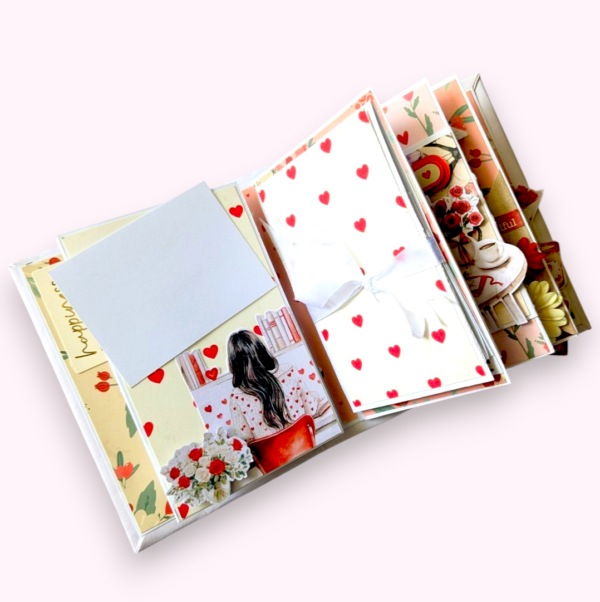 PXL_20250511_061710347-Photoroom-2 Love Mini Scrapbook Album Handmade