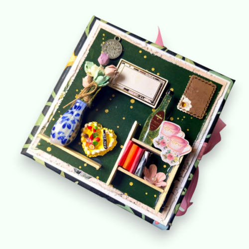 Cute Miniature Cover Memories Mini Scrapbook