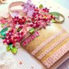 Quilled Valentine Floral Bouquet Greeting Card