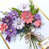 PXL_20260617_130558092 Purple Quilled Bouquet Greeting card