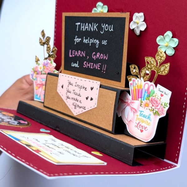 Teachers day Handmade greeting card