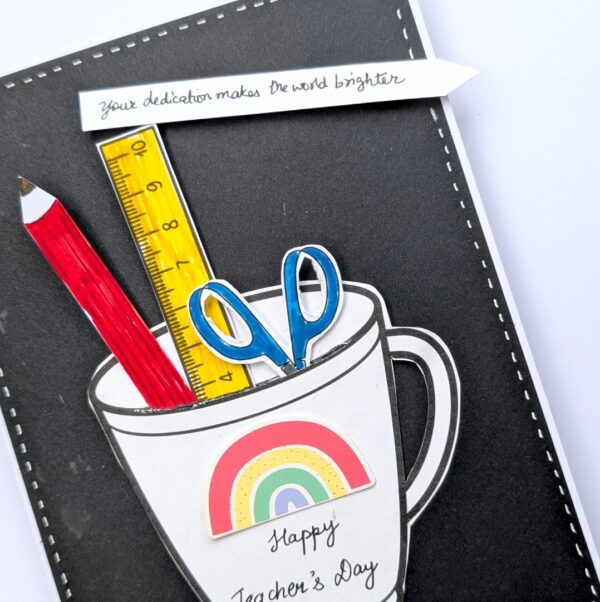Teachers day Handmade greeting card