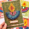 PXL_20260913_102004779 Quilled Diwali mini cards - Pack of 5 assorted