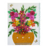 Sparkling Basket Full Quilled Flowers Greeting Card image Sparkling Basket Full Quilled Flowers Greeting Card image