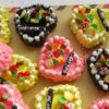 Heart Shaped Cake - Pack of 5 mixed colors image Heart Shaped Cake - Pack of 5 mixed colors image