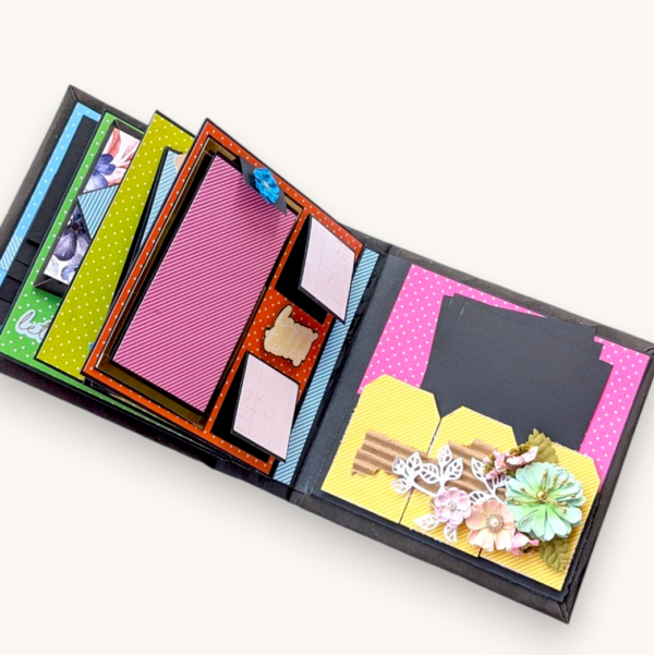 birthday-scrapbook-Photoroom-5 Handmade Birthday colorful quote scrapbook