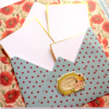 Quilled Floral Garland Big card with Lights