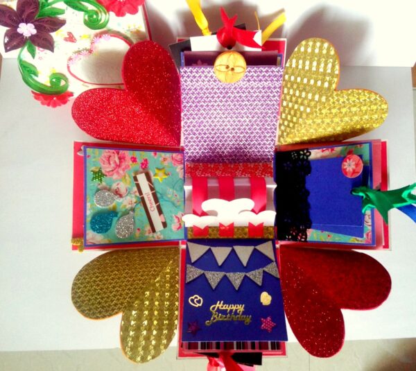 Love and Birthday Explosion Box image Love and Birthday Explosion Box image