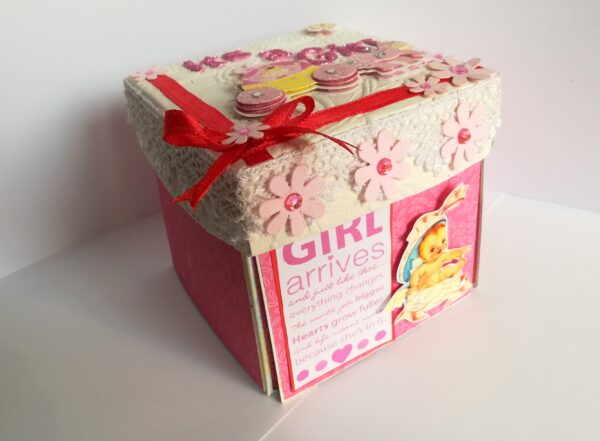 Baby Girl Explosion Box image