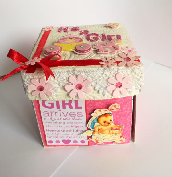 Baby Girl Explosion Box image