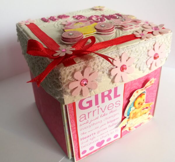 Baby Girl Explosion Box image