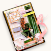 Working girl handmade mini scrapbook
