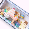 Quilled Birthday Box with Miniature setup