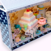 Quilled Birthday Box with Miniature setup