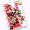 quilled-card-Photoroom-5 Pink Quilled Flowers Greeting Card