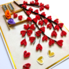 Quilled Red Hearts in Tree Anniversary Card image Quilled Red Hearts in Tree Anniversary Card image