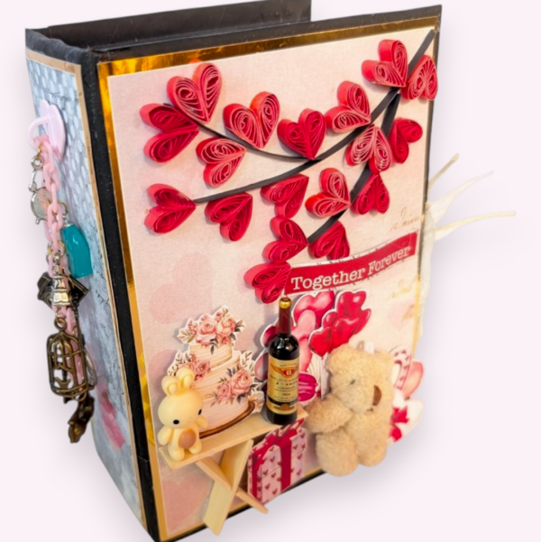 quilled-love-SCRAPBOOK-Photoroom Love Mini Scrapbook Album Handmade