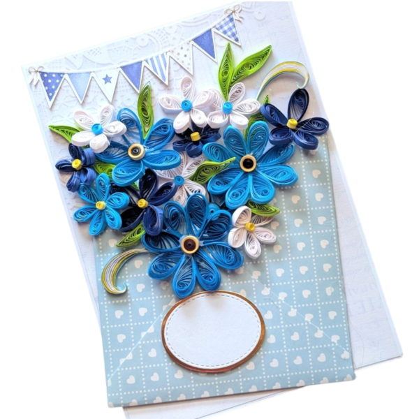 quilling-card-Photoroom-3 Blue Themed Quilled Flowers Greeting Card