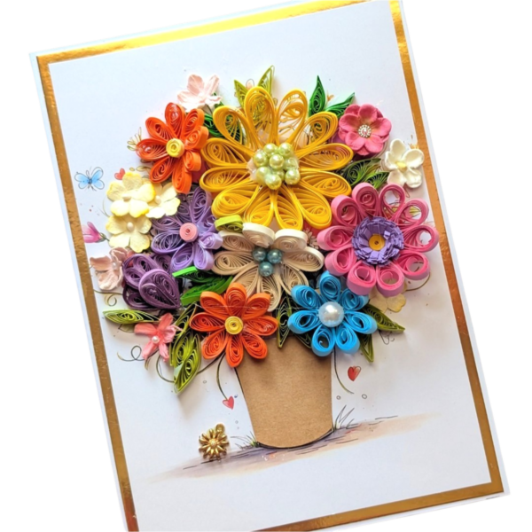 quilling-card-Photoroom-4 Multicolored Quilled flowers greeting card