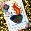 Sparkling Handmade Quilled Diwali Greeting Card D6 image Sparkling Handmade Quilled Diwali Greeting Card D6 image