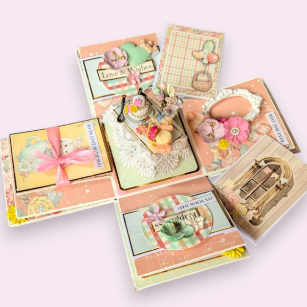 white-Photoroom-16 Birthday Explosion Box with Miniature birthday party