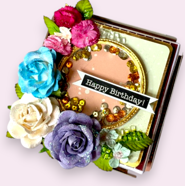 white-Photoroom-18 Birthday Explosion Box with Miniature birthday party