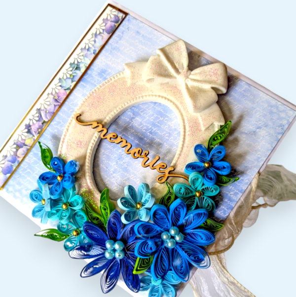 white-Photoroom-28 Luxury Blue handmade Scrapbook