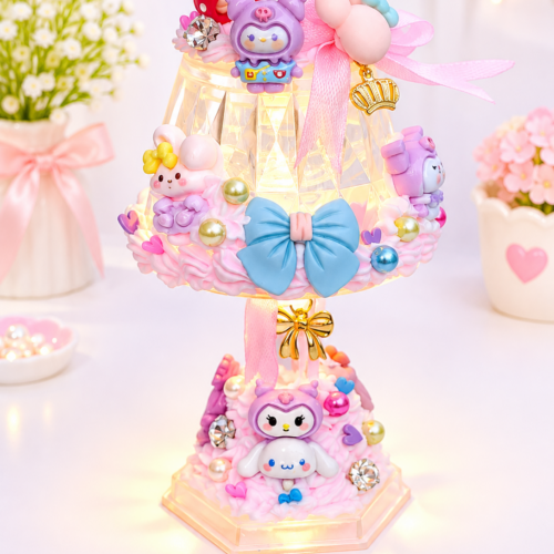 Dreamy Kawaii Mini Crystal Table Lamp