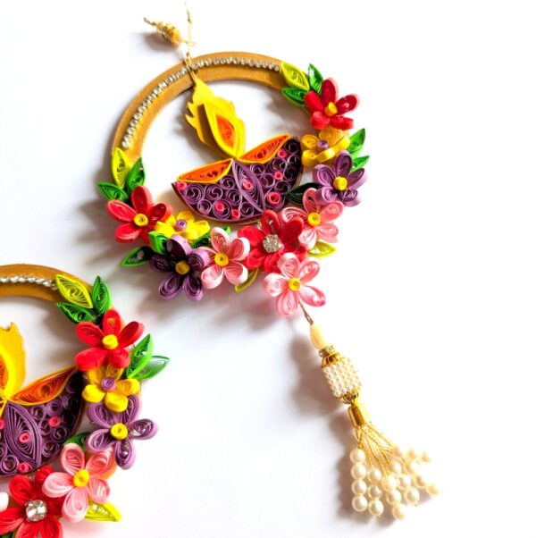 Diwali Quilled Wall hangings Set of 2 in Gift box