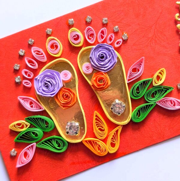 Quilled Shagun Envelope – Laxmi Charan